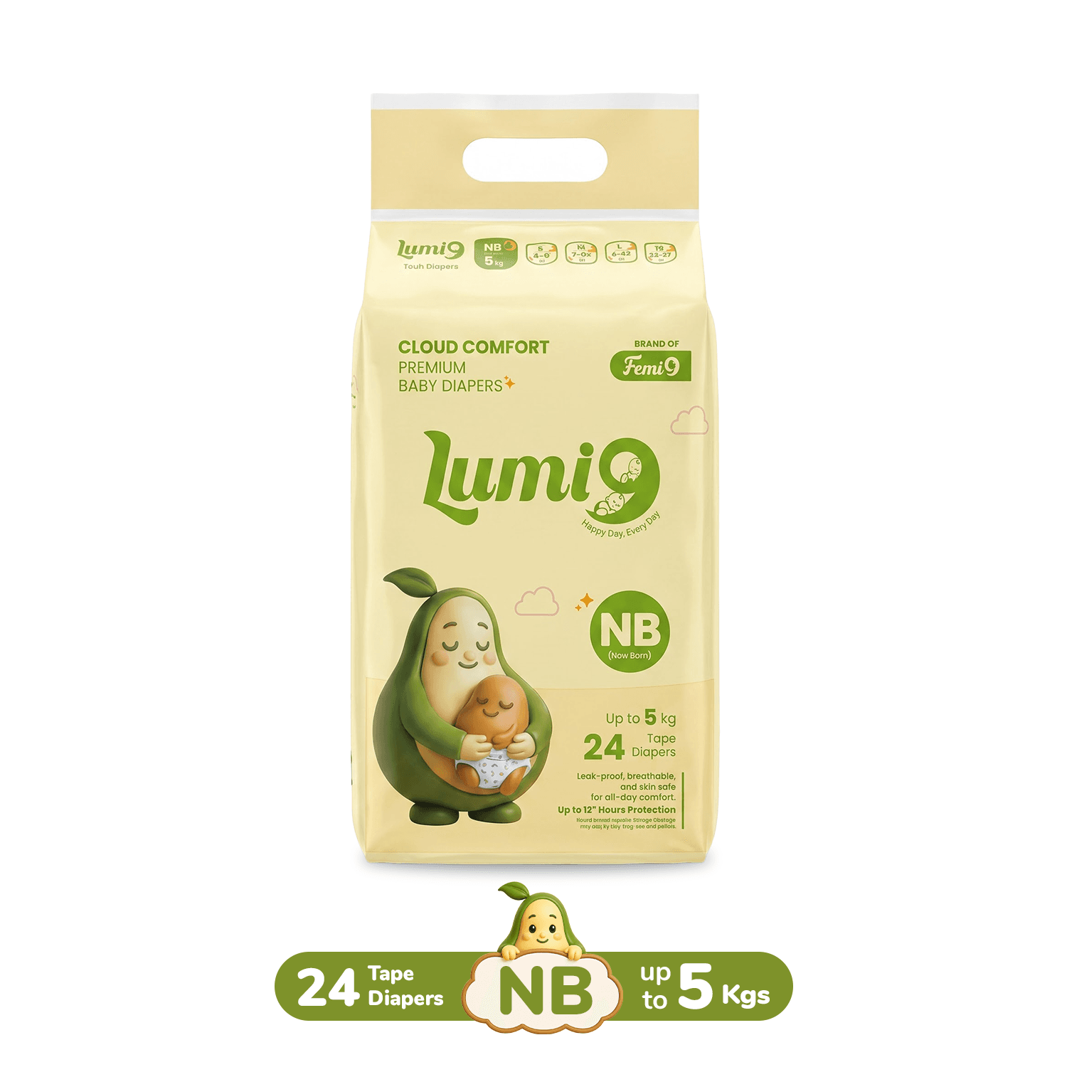Cloud Soft - Newborn - 24 pack