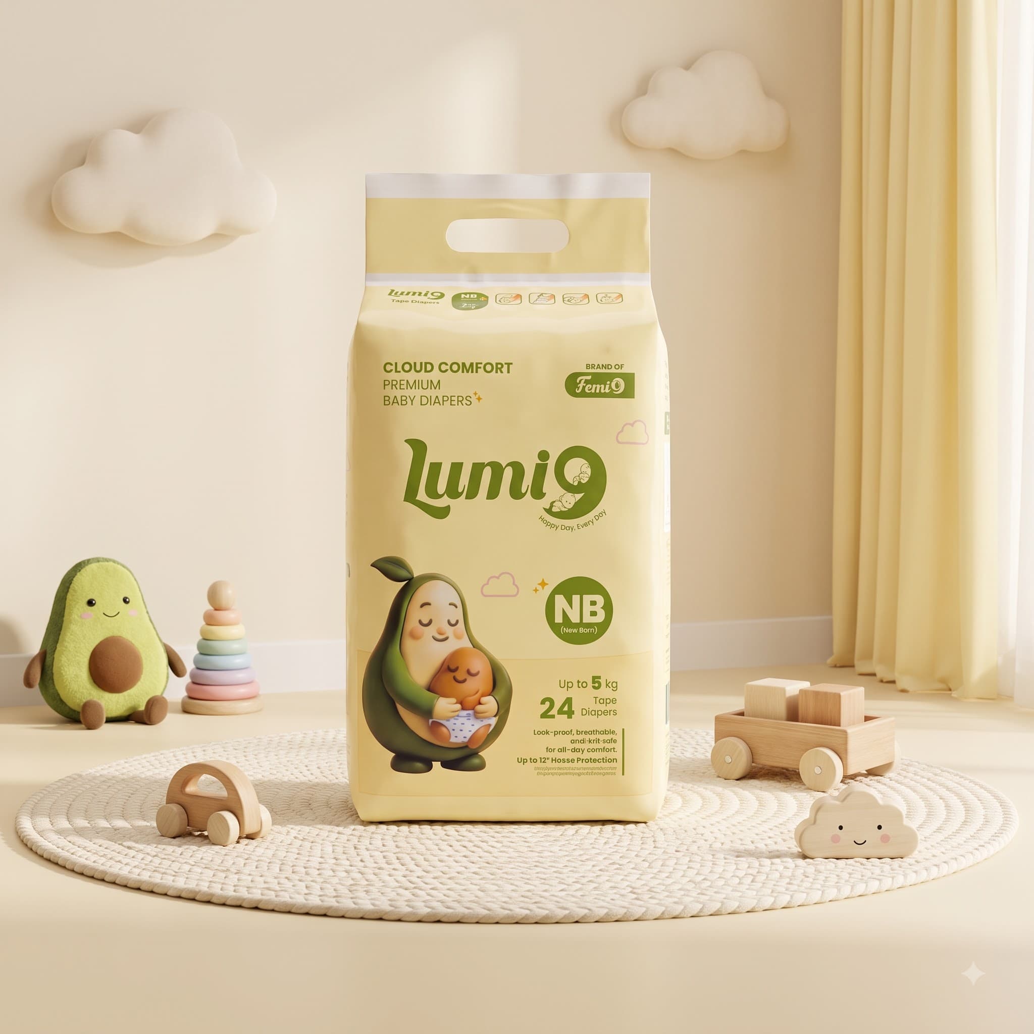 Cloud Soft - Newborn - 24 pack